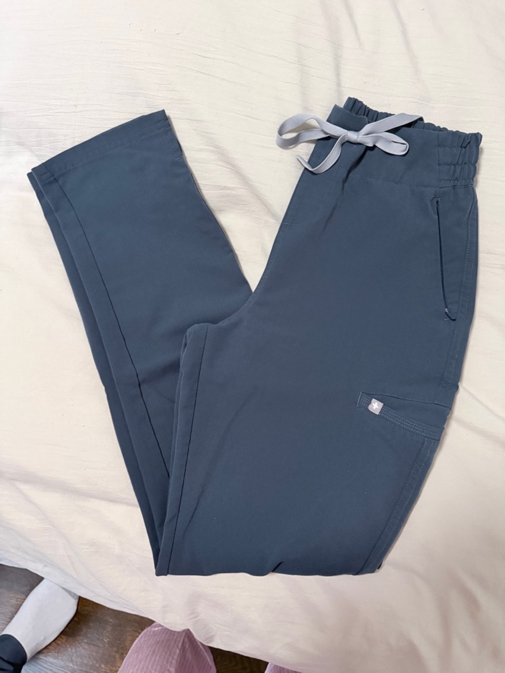 Figs Women’s Slate Blue Straight Leg Scrub Pants